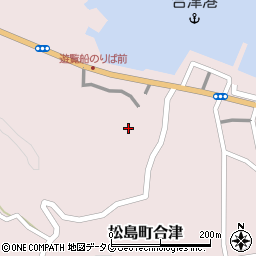 熊本県上天草市松島町合津4578周辺の地図