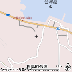 熊本県上天草市松島町合津4573周辺の地図