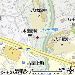 熊本県八代市古閑上町193周辺の地図
