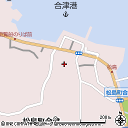 熊本県上天草市松島町合津4344周辺の地図