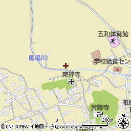 熊本県天草市五和町御領周辺の地図