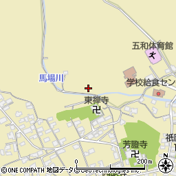 熊本県天草市五和町御領周辺の地図