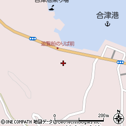 熊本県上天草市松島町合津4610周辺の地図