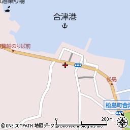 熊本県上天草市松島町合津4343周辺の地図