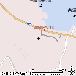 熊本県上天草市松島町合津4666周辺の地図