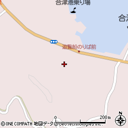 熊本県上天草市松島町合津4662周辺の地図