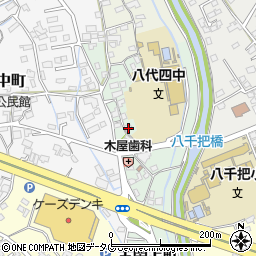 熊本県八代市古閑上町179周辺の地図