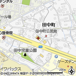 西松屋八代店周辺の地図