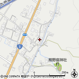 熊本県八代市川田町東1239周辺の地図