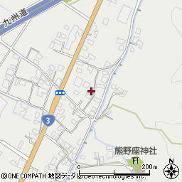 熊本県八代市川田町東1151周辺の地図