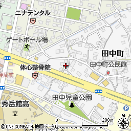 熊本県八代市田中町483-1周辺の地図