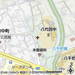 熊本県八代市古閑上町244周辺の地図