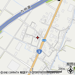 熊本県八代市川田町東386周辺の地図