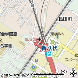 熊本県八代市長田町3477周辺の地図