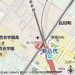熊本県八代市長田町3475周辺の地図