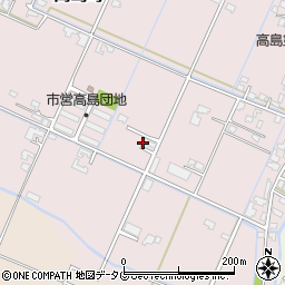 熊本県八代市高島町4555周辺の地図