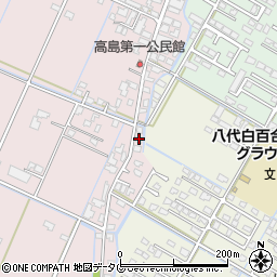 熊本県八代市高島町4592-3周辺の地図
