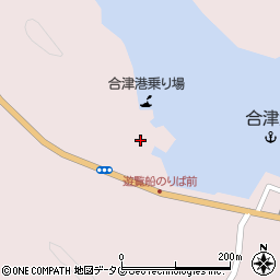 熊本県上天草市松島町合津6051周辺の地図