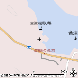 熊本県上天草市松島町合津6051-1周辺の地図