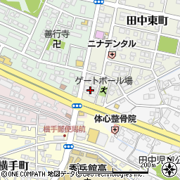 熊本県八代市田中東町27周辺の地図