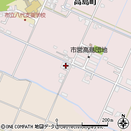 熊本県八代市高島町4741周辺の地図