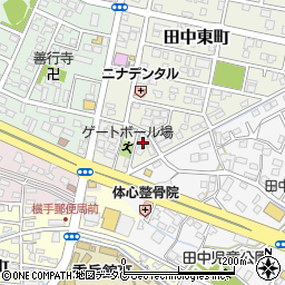 熊本県八代市田中東町13-7周辺の地図