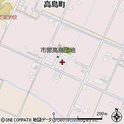 熊本県八代市高島町4536周辺の地図