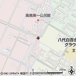 熊本県八代市高島町4590-1周辺の地図