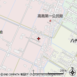 熊本県八代市高島町4585-7周辺の地図