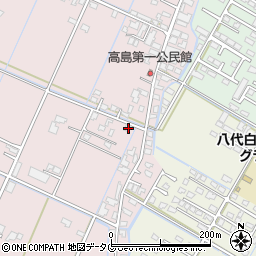 熊本県八代市高島町4586-3周辺の地図