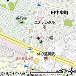 熊本県八代市田中東町27-2周辺の地図