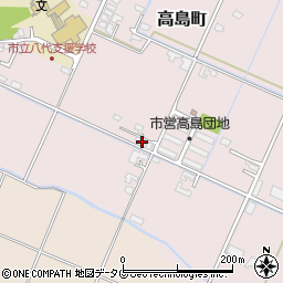 熊本県八代市高島町4532-3周辺の地図