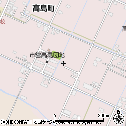 熊本県八代市高島町4554周辺の地図