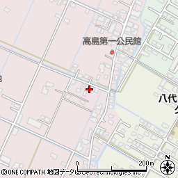熊本県八代市高島町4586-4周辺の地図