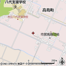 熊本県八代市高島町4530-5周辺の地図