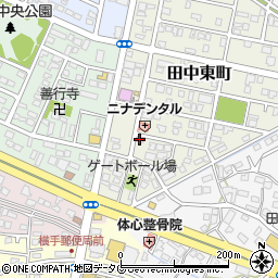 円応教八代教会周辺の地図