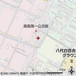 熊本県八代市高島町4078-1周辺の地図