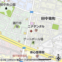 熊本県八代市田中東町26周辺の地図