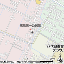 熊本県八代市高島町4077-1周辺の地図