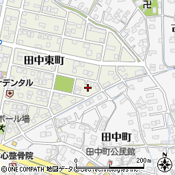 熊本県八代市田中東町9周辺の地図