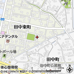 熊本県八代市田中東町9-7周辺の地図