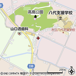 熊本県八代市高島町4800-9周辺の地図