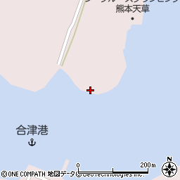 熊本県上天草市松島町合津6174-3周辺の地図