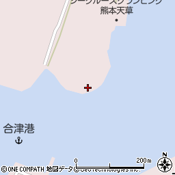 熊本県上天草市松島町合津6175周辺の地図