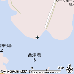 熊本県上天草市松島町合津6169周辺の地図