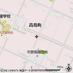 熊本県八代市高島町4522-2周辺の地図