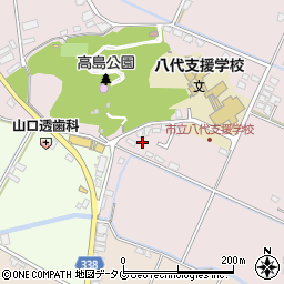 熊本県八代市高島町4772-4周辺の地図