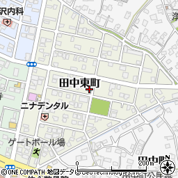 熊本県八代市田中東町18-2周辺の地図