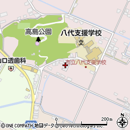熊本県八代市高島町4772-8周辺の地図