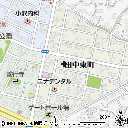熊本県八代市田中東町18-11周辺の地図